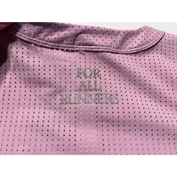 Lululemon Breathable Running Short Sleeve Graphic Tee Rose Blush Size 4 & 6 - Picture 4 of 4